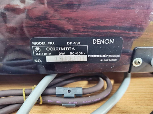 Denon Players At-7V Dp-59L