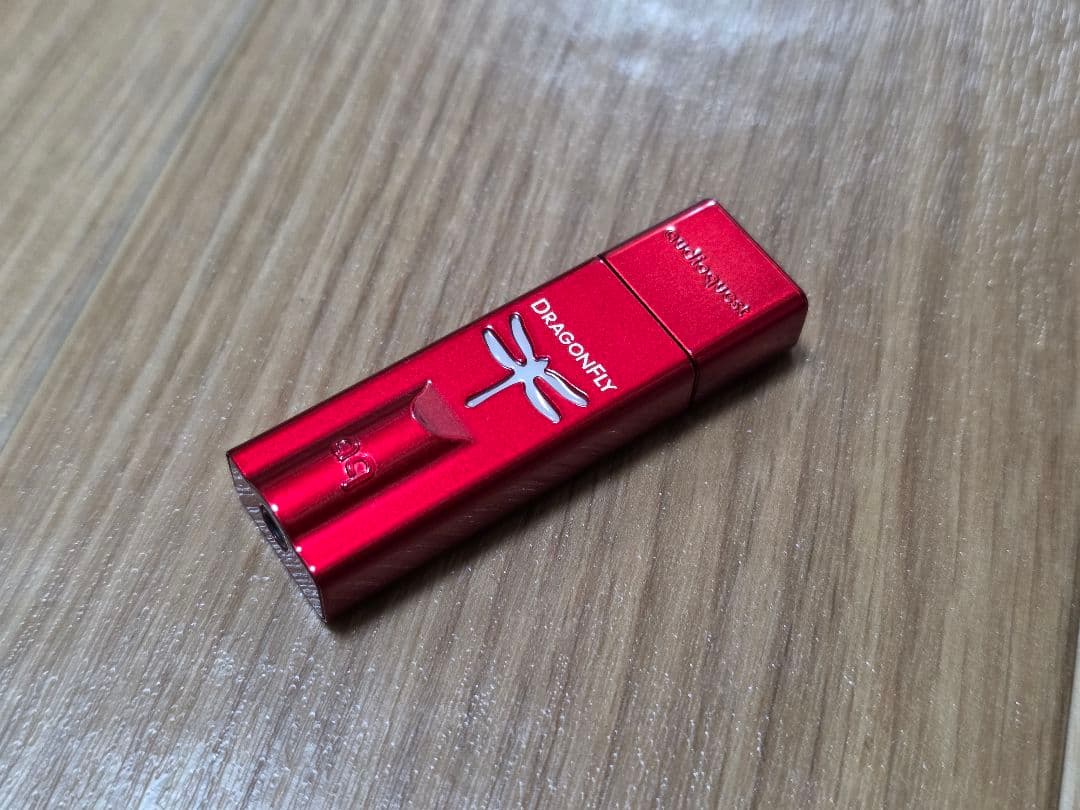 Audioquest Headphone Amplifiers Dac Dragonfly Red
