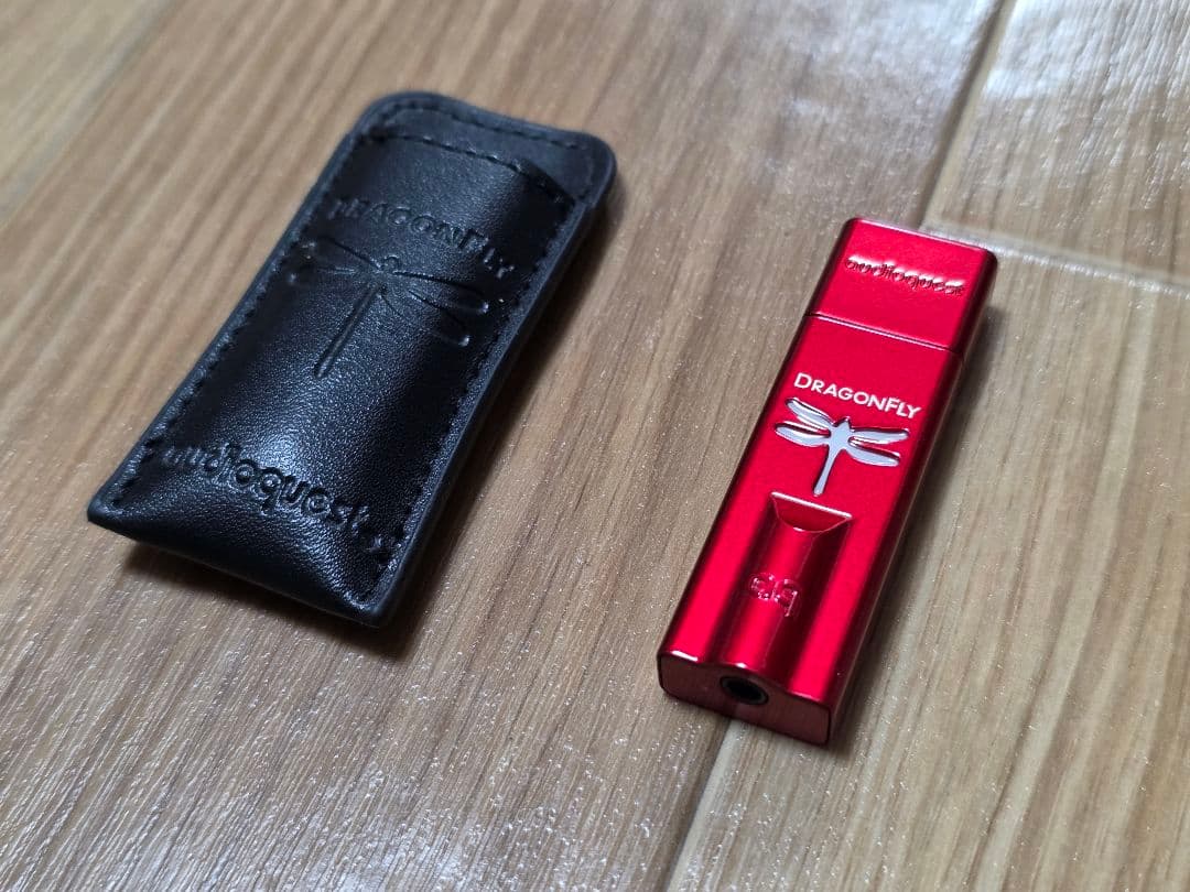 Audioquest Headphone Amplifiers Dac Dragonfly Red
