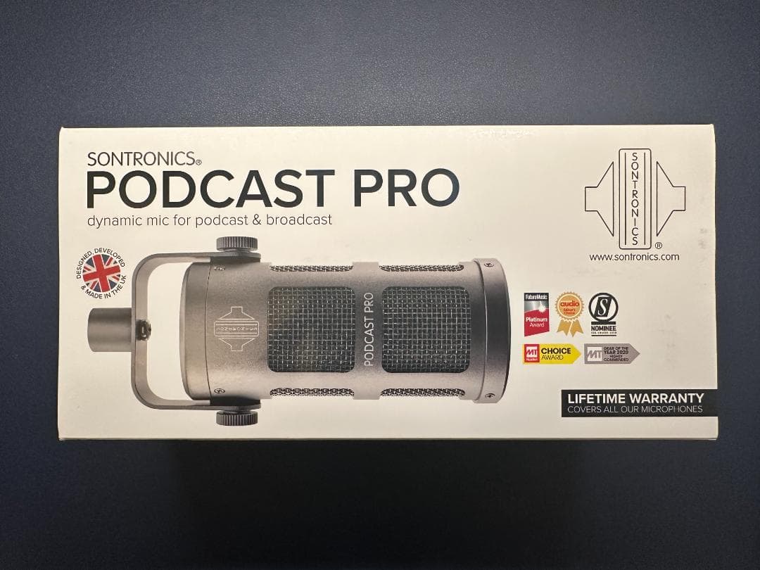 Dynamic Microphone Sontronics Podcast Pro