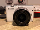 Canon Mirrorless Interchangeable Lens Cameras Eos M10 Ef-M15-45Mm Is Stm
