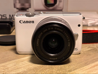 Canon Mirrorless Interchangeable Lens Cameras Eos M10 Ef-M15-45Mm Is Stm