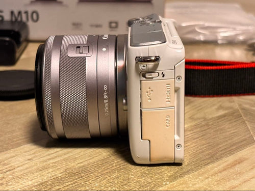 Canon Mirrorless Interchangeable Lens Cameras Eos M10 Ef-M15-45Mm Is Stm