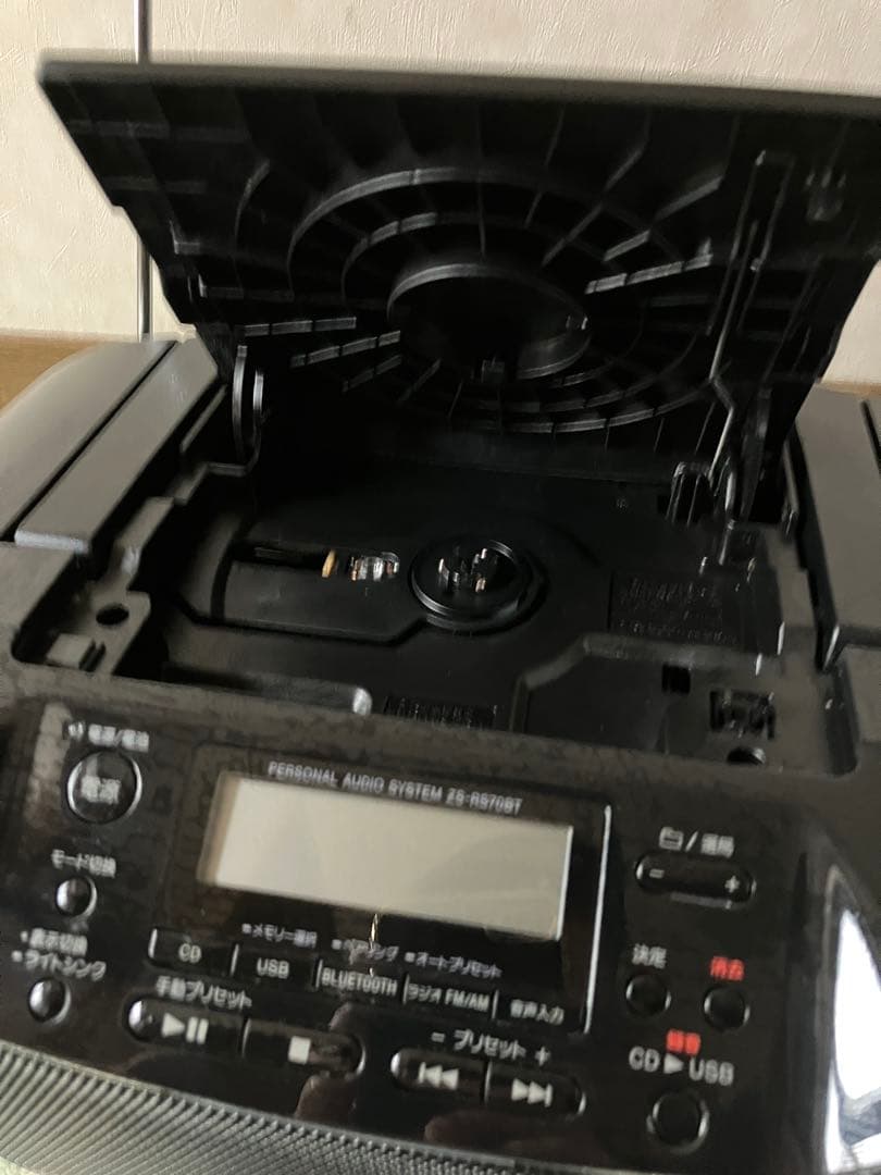 Sony Cd Md Cassette Deck Zs-Rs70Bt Mp3