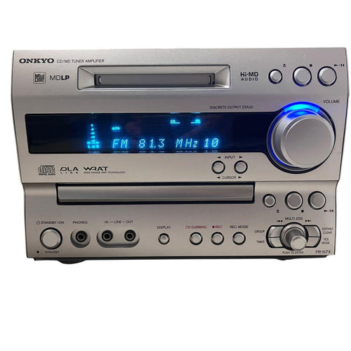 Onkyo Mini Component Systems Fr-N7X D-N7Fx Cd/Md