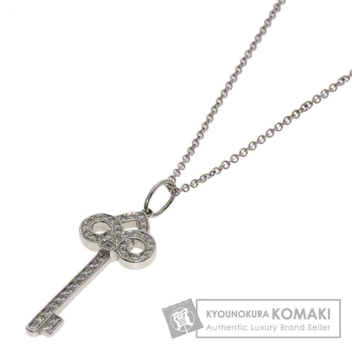 Tiffany Necklace Tiffany&Co. Pt950 K18Wg