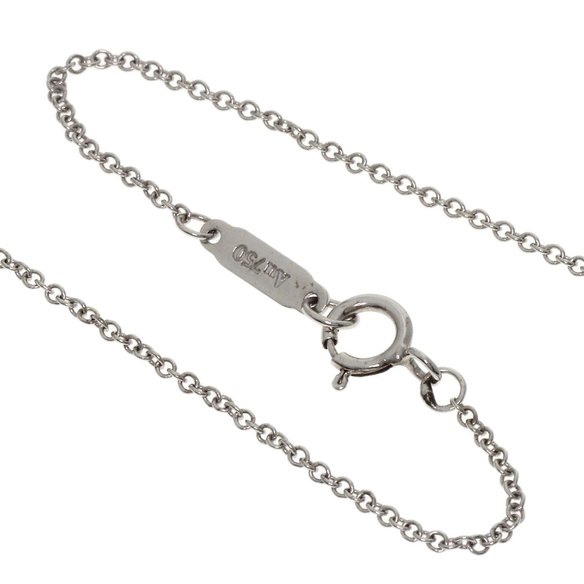 Tiffany Necklace Tiffany&Co. Pt950 K18Wg