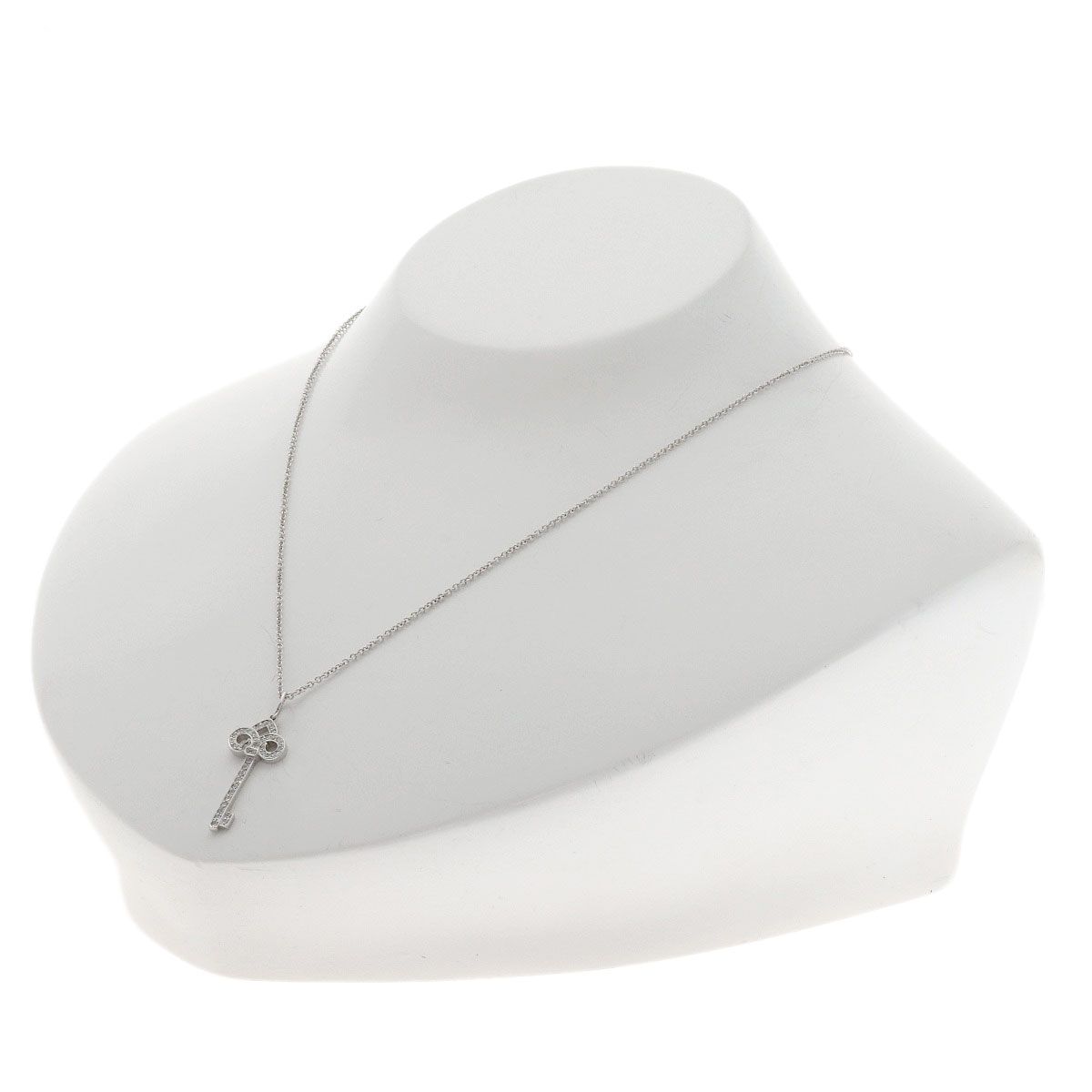 Tiffany Necklace Tiffany&Co. Pt950 K18Wg
