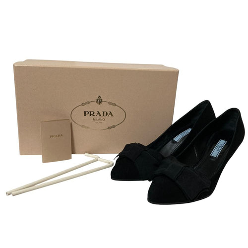 Prada High Heel Pumps 11365D 37.5 Used