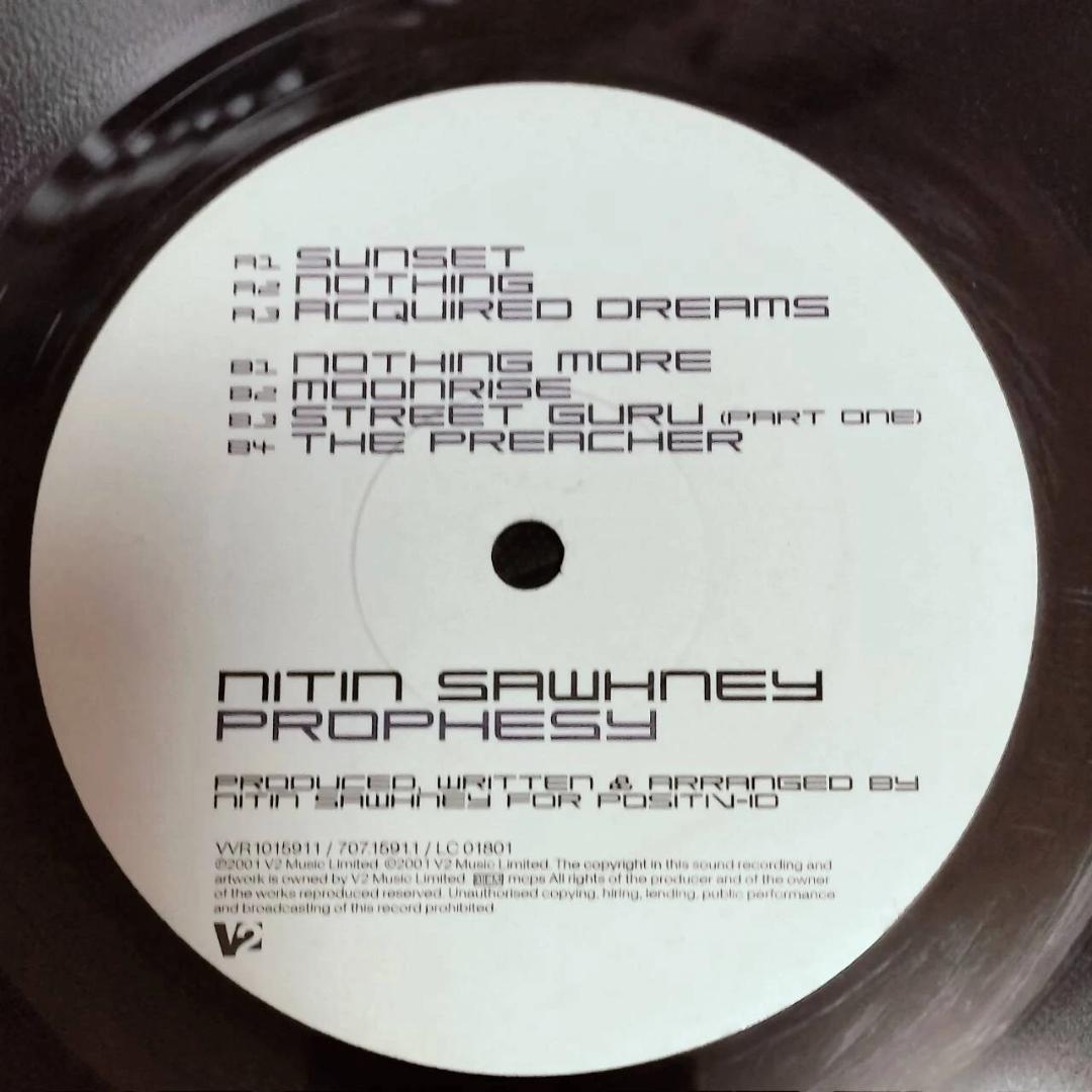 Overseas Music Nitin Sawhney Prophesy 2 2001 Uk
