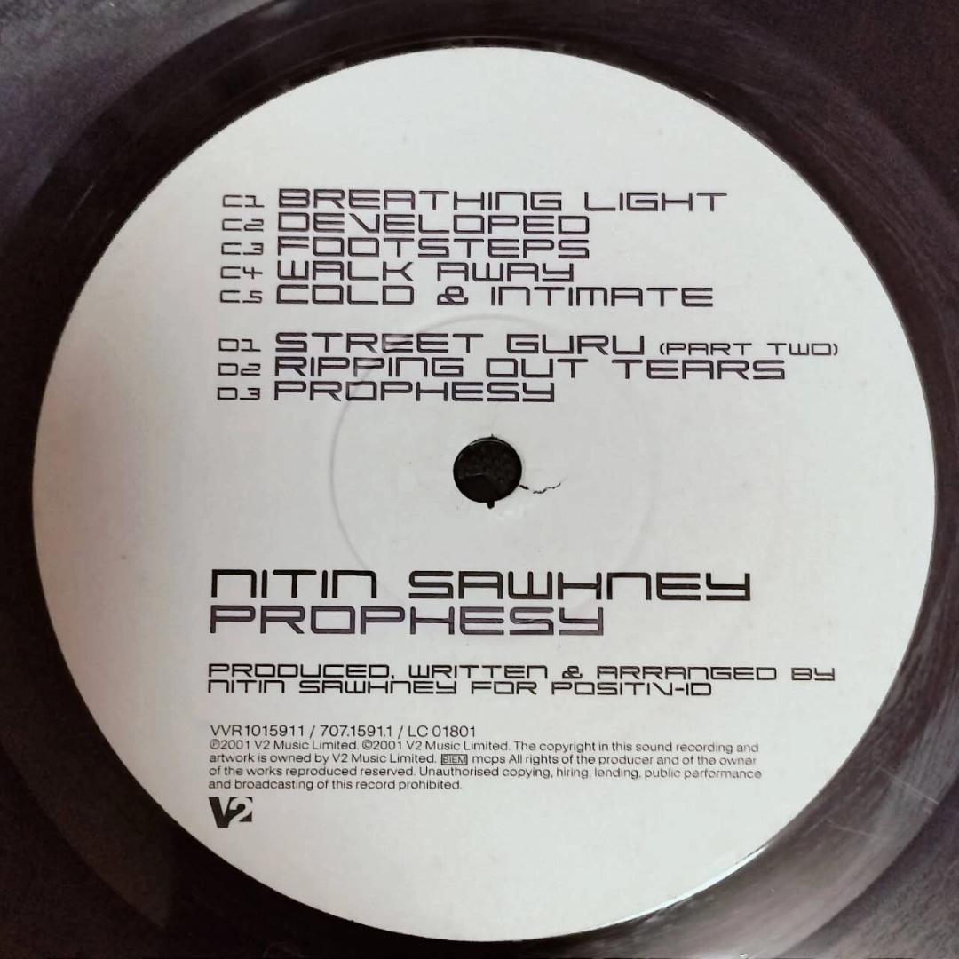 Overseas Music Nitin Sawhney Prophesy 2 2001 Uk