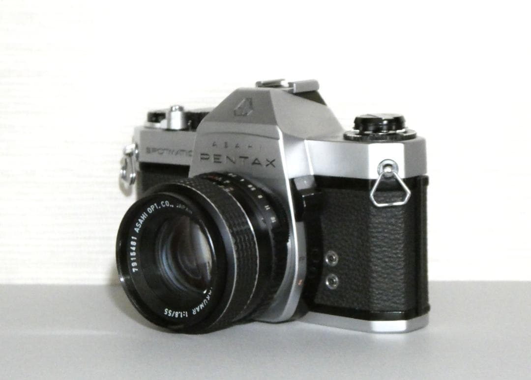 Pentax Slr Camera (Film) Sp F Silver /55Mm F1.8