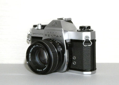 Pentax Slr Camera (Film) Sp F Silver /55Mm F1.8