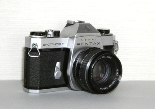 Pentax Slr Camera (Film) Sp F Silver /55Mm F1.8