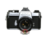 Pentax Slr Camera (Film) Sp F Silver /55Mm F1.8