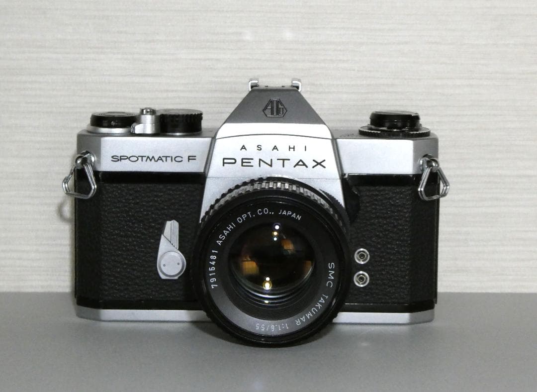 Pentax Slr Camera (Film) Sp F Silver /55Mm F1.8