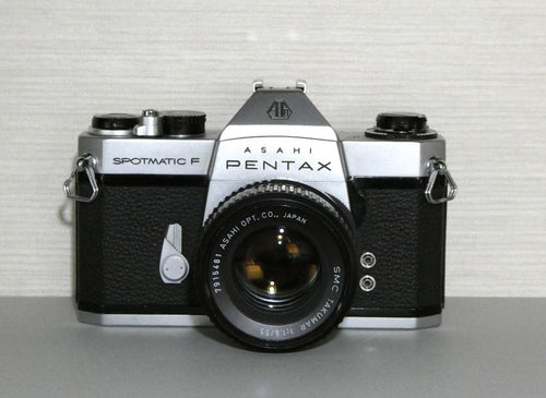 Pentax Slr Camera (Film) Sp F Silver /55Mm F1.8