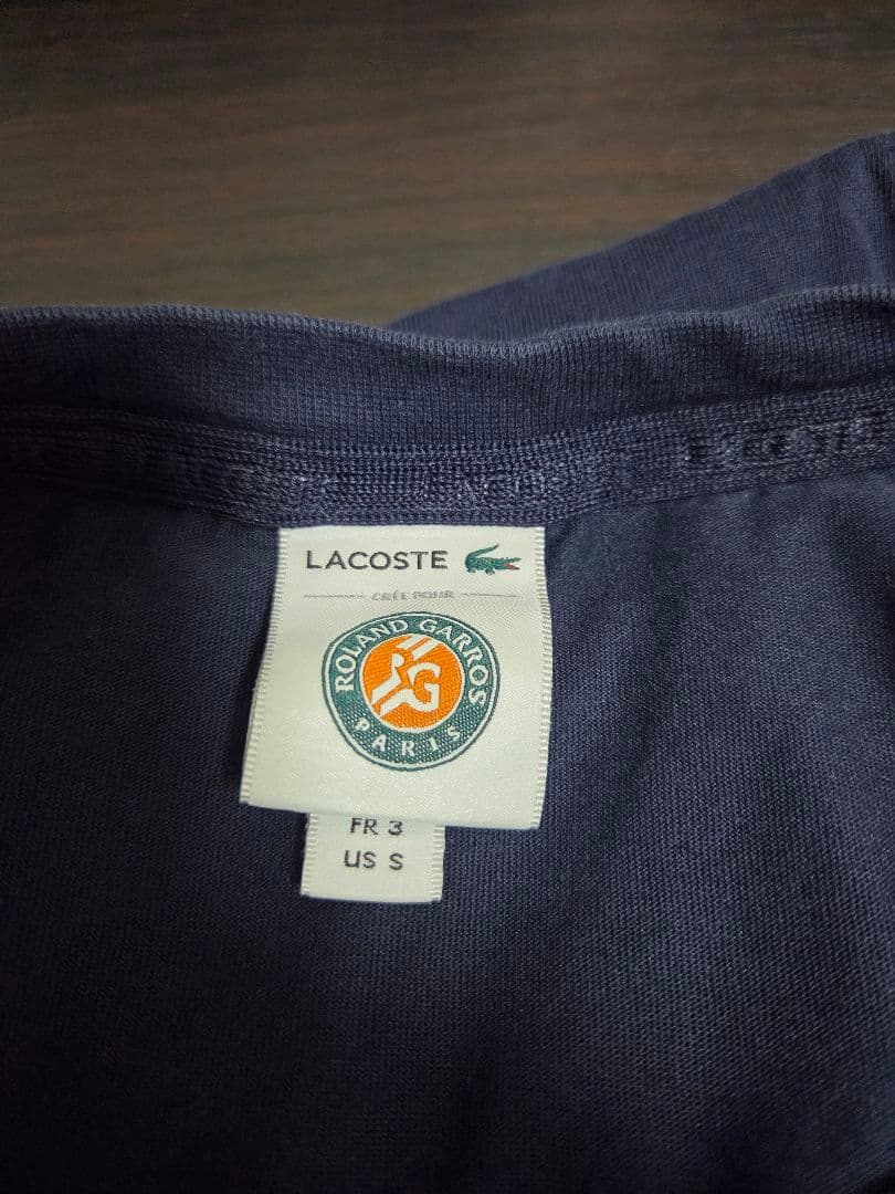 Lacoste Short-Sleeve Roland Garros T S