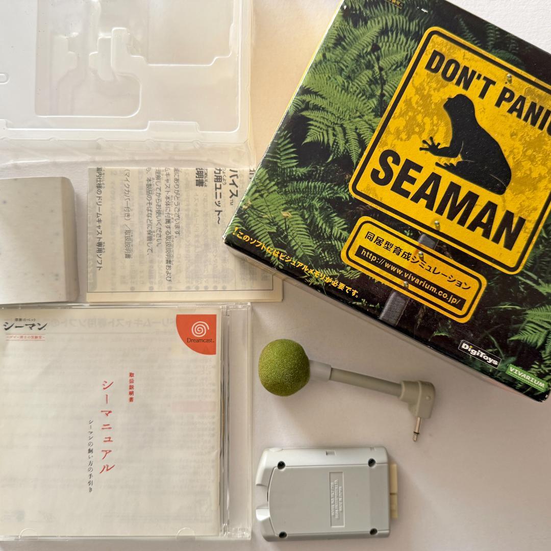 Sega Soft Dreamcast Dc Seaman