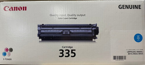 Canon Toner Cartridge 335 Cyan