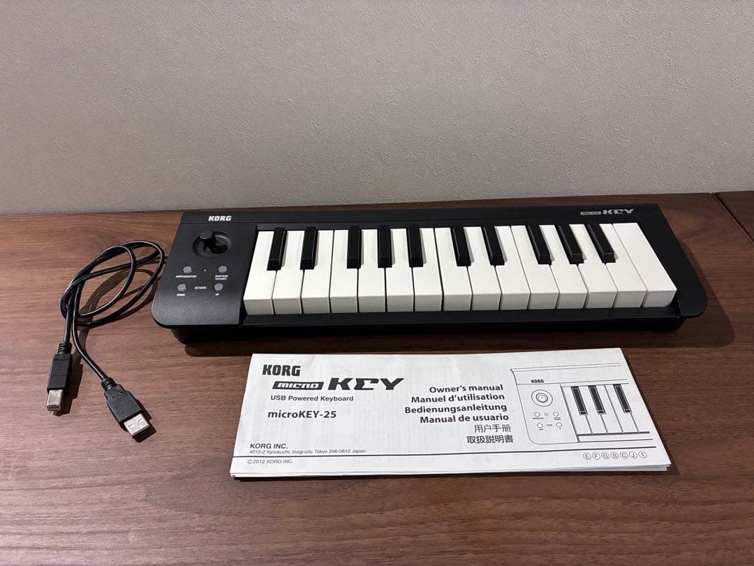 Korg Midi Keyboard Pad Microkey-25