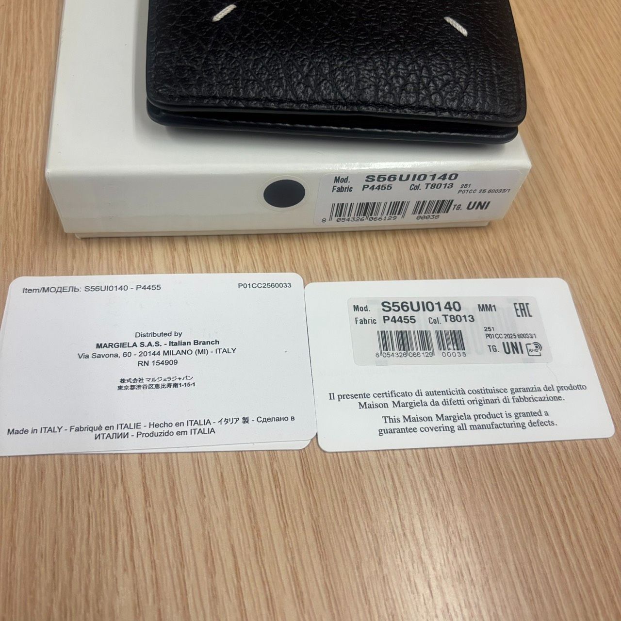 Maison Margiela Bi-Fold Wallet 5011 S F26