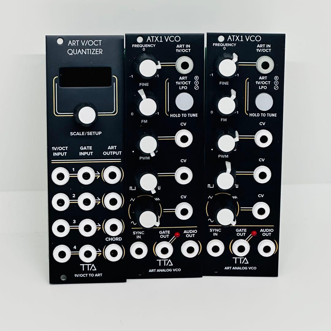 Modular Synthesizer Tiptop Audio Atx1 Vco 2 Art Quantizer
