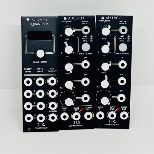 Modular Synthesizer Tiptop Audio Atx1 Vco 2 Art Quantizer