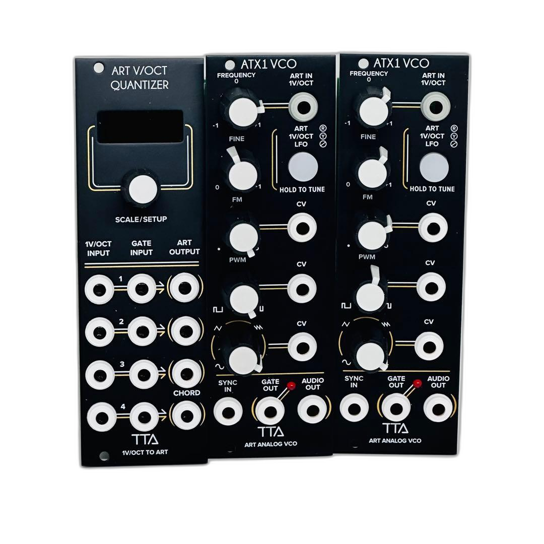Modular Synthesizer Tiptop Audio Atx1 Vco 2 Art Quantizer