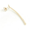 Tiffany Earrings (Single) K18Yg T 7689