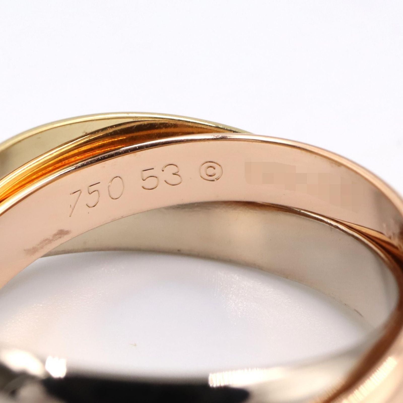 Cartier Ring B4234200 K18 K18Wg Used A