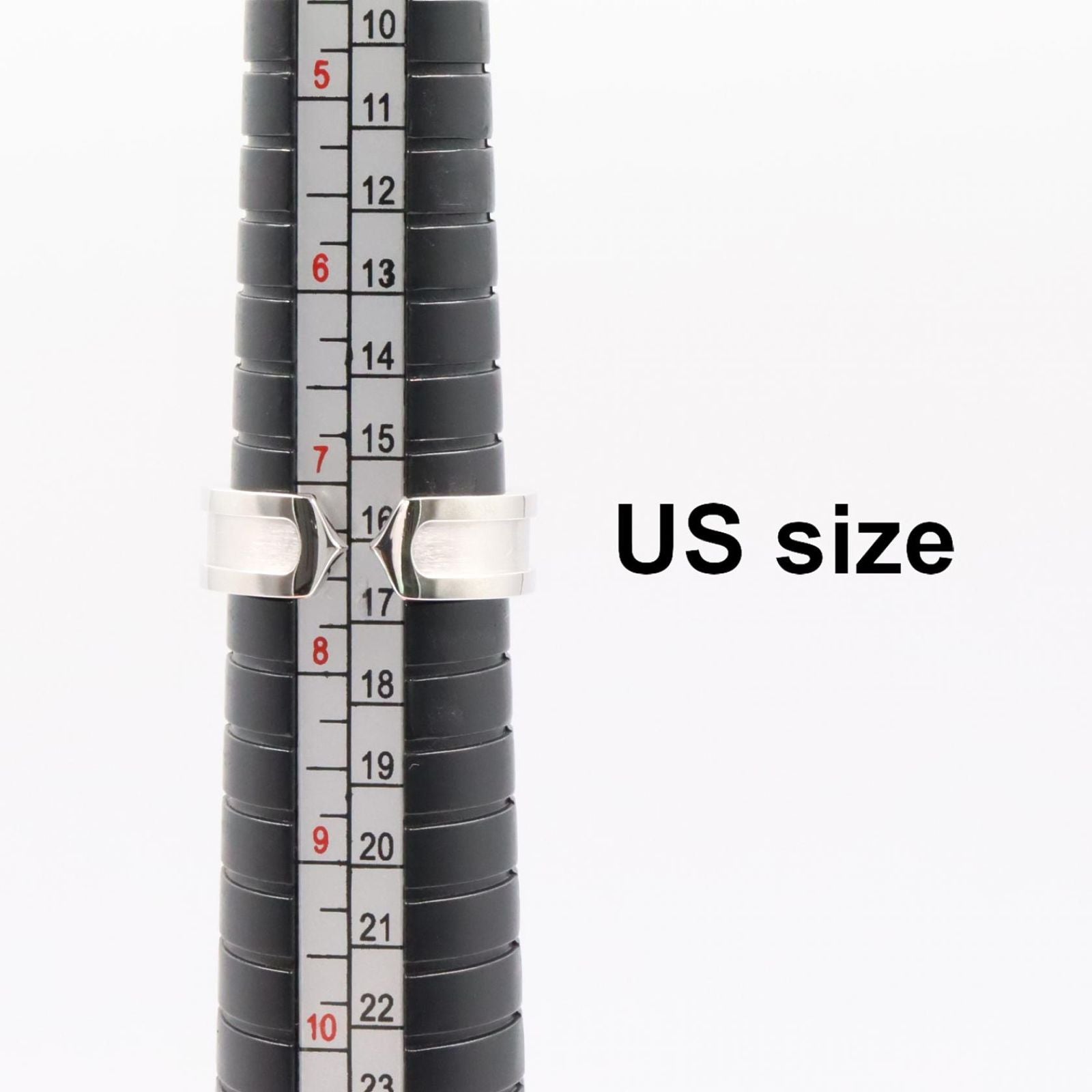 Cartier Ring C2 K18Wg Used A