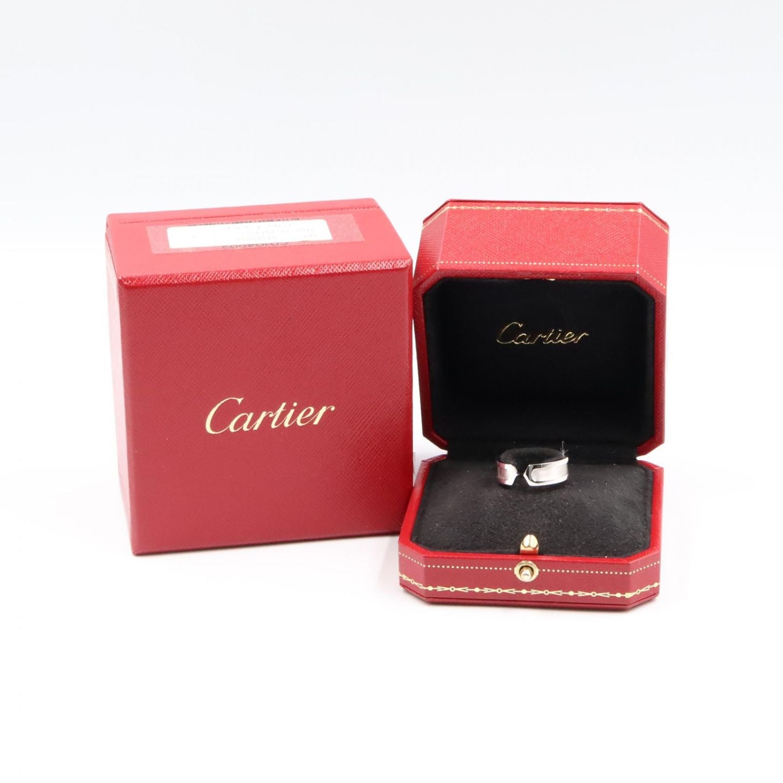 Cartier Ring C2 K18Wg Used A