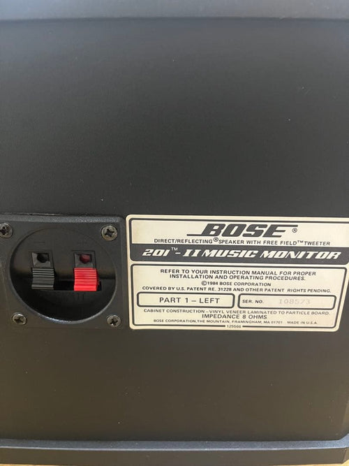 Bose Speakers Usa 201-Ii Music Monitor