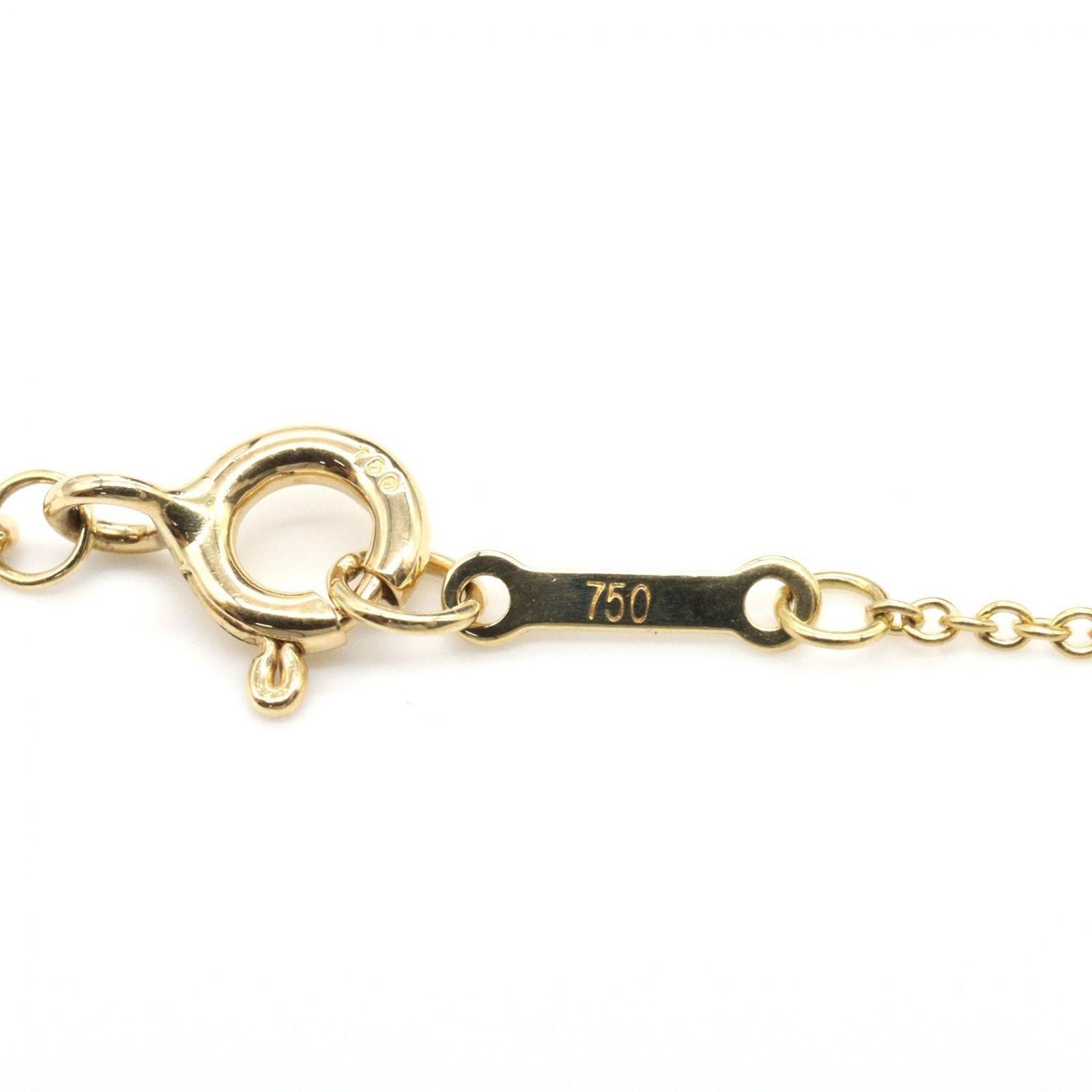 Tiffany Necklace Co K18 Used A