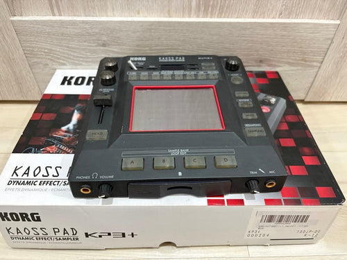 Korg Expansion Pads, Samplers Effects Units Kaoss Pad Kp3+