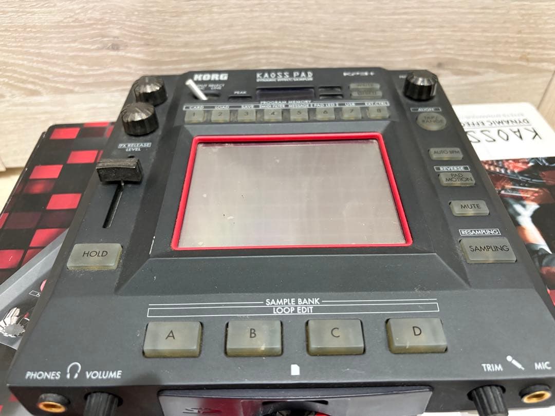 Korg Expansion Pads, Samplers Effects Units Kaoss Pad Kp3+