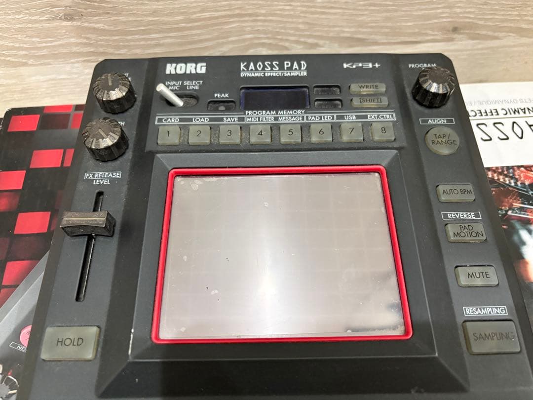 Korg Expansion Pads, Samplers Effects Units Kaoss Pad Kp3+