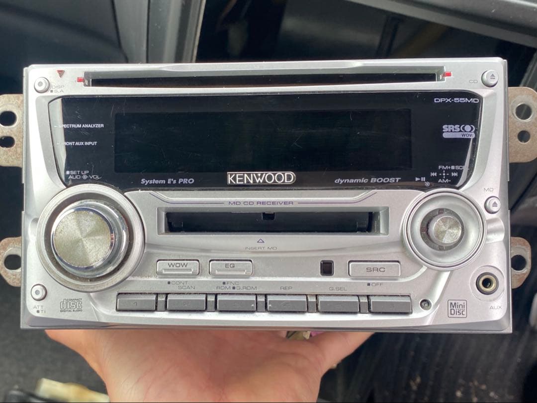 Kenwood Cd Md Cassette Deck Dpx-55Md