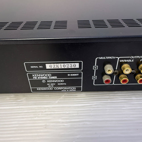 Others Kenwood Fm D-3300T