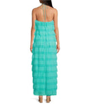 Long Sleeves, Three Quarter Sleeve Gianni Bini Melanie Halter Neck Sleeveless