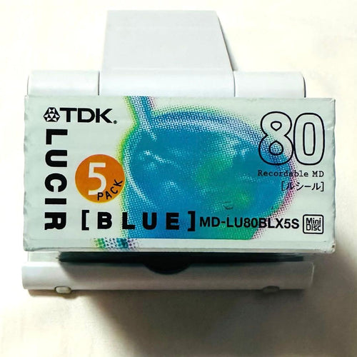 Tdk Md 80 5 Lucirblue Md-Lu80Blx5S