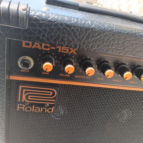 Roland Guitar Amplifiers Dac-15X Jack In