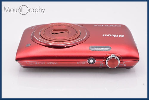 Compact Digital Camera Nikon Coolpix S3500 7X #Ak273