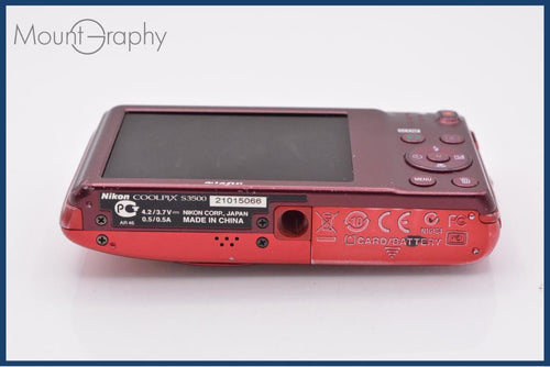 Compact Digital Camera Nikon Coolpix S3500 7X #Ak273
