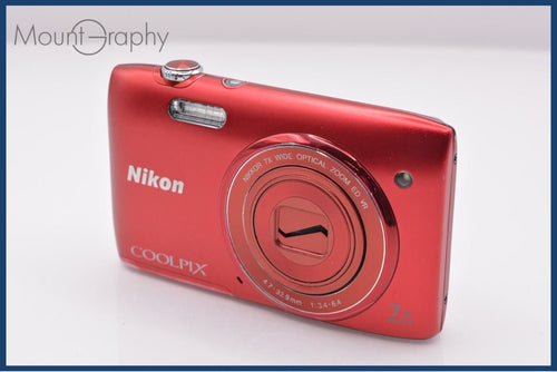 Compact Digital Camera Nikon Coolpix S3500 7X #Ak273
