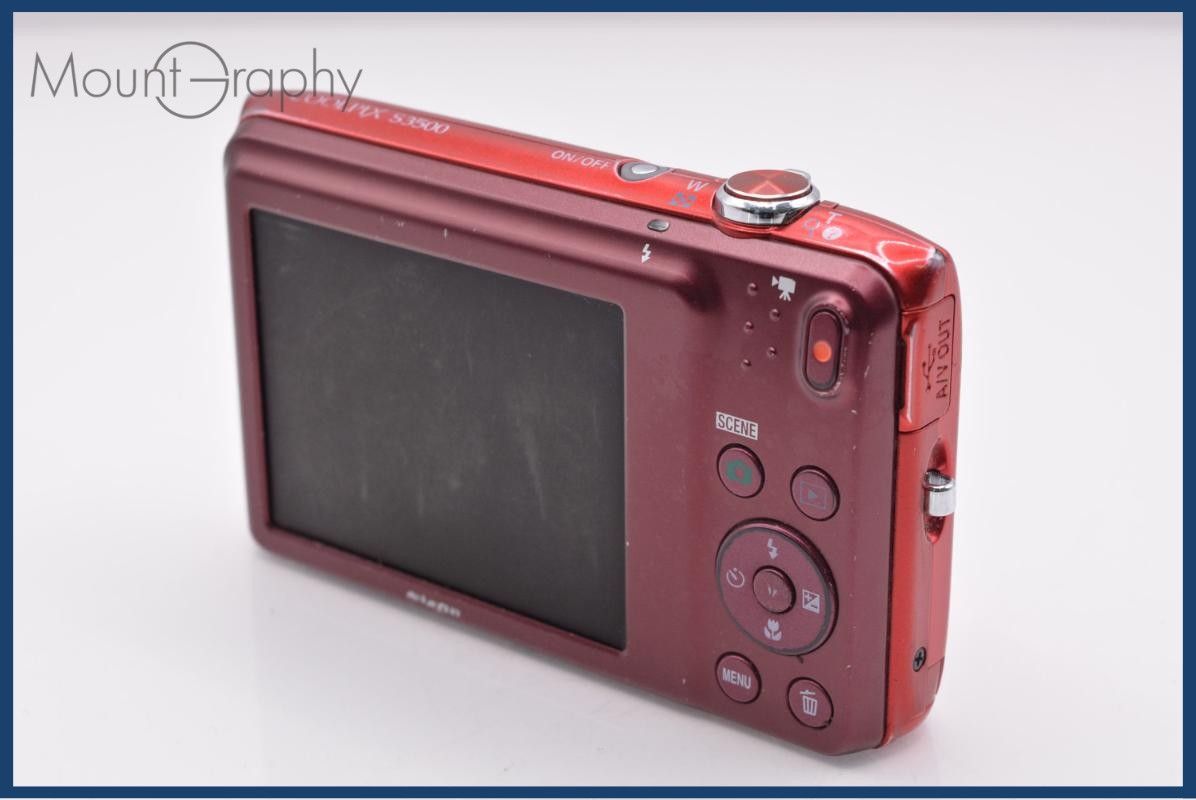 Compact Digital Camera Nikon Coolpix S3500 7X #Ak273