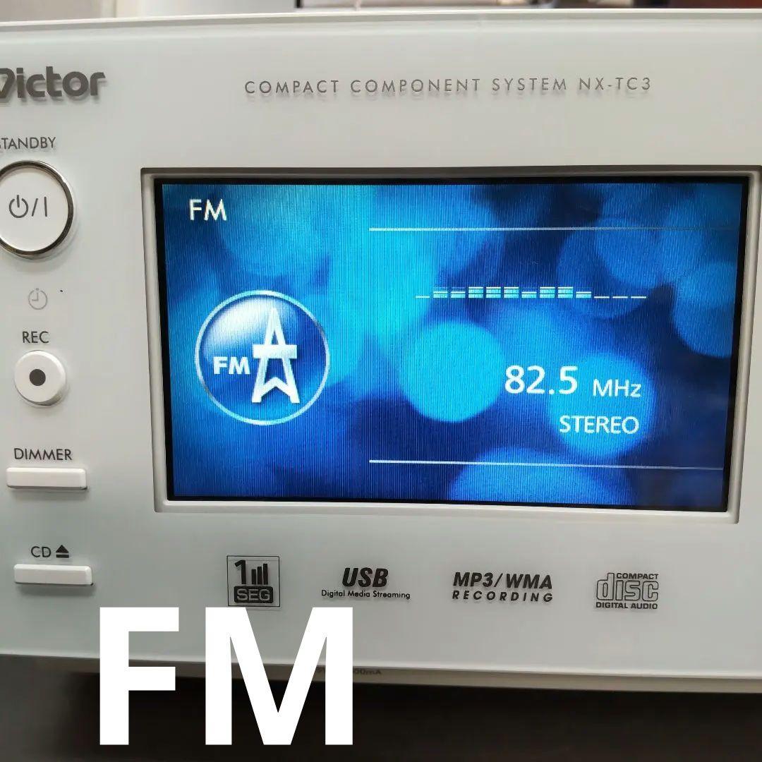 Victor Mini Component Systems 1Seg/Usb/Ipod/Cd/Am/Fm/Aux