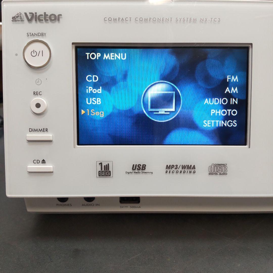 Victor Mini Component Systems 1Seg/Usb/Ipod/Cd/Am/Fm/Aux