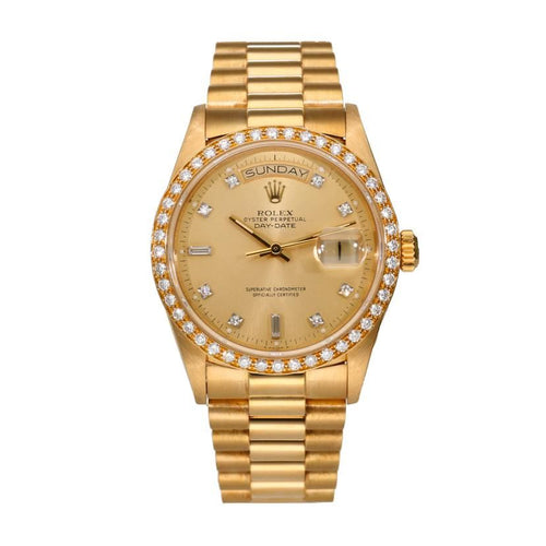 Rolex Hand -Wound Clock K18 18048A A 67